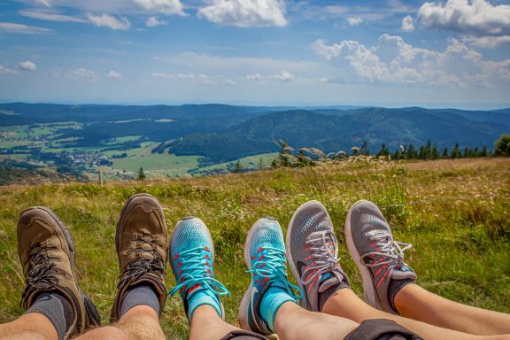 Bild vom Wandern